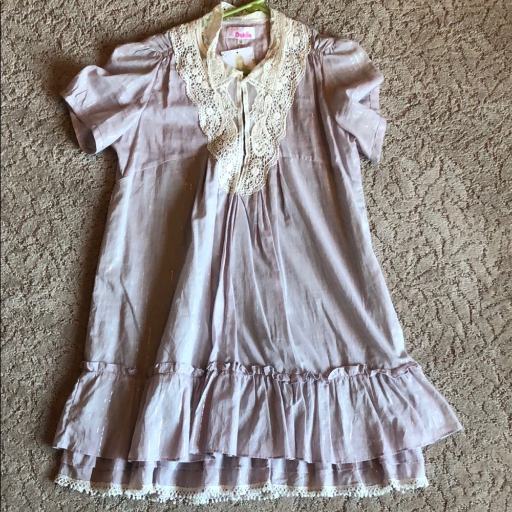 Baby doll dress - lilac - lace